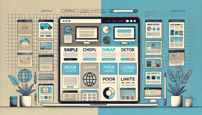 طراحی سایت ارزان؛ فرصت یا دردسر؟