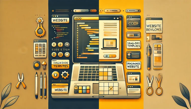 تفاوت طراحی سایت با سایت‌سازهای آماده؛ کدام گزینه برای کسب‌وکار شما مناسب‌تر است؟