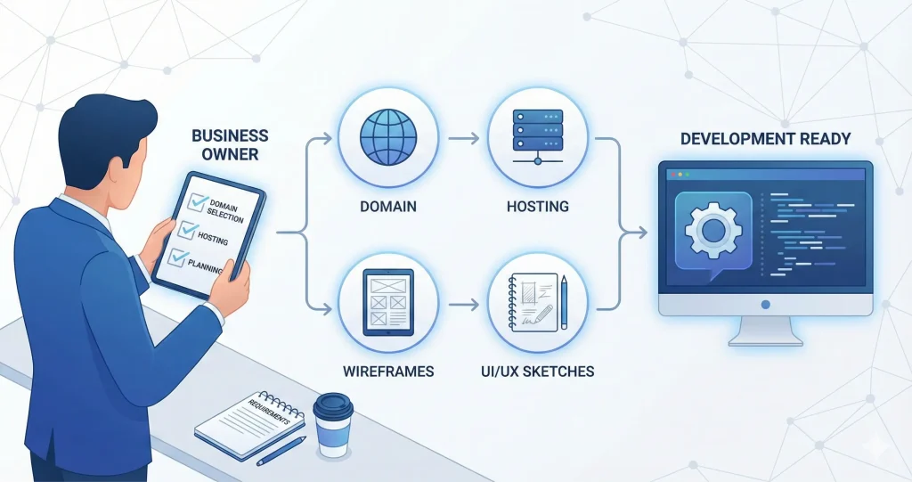 همه چیز درباره پیش نیازها و فرایند اجرا قبل از سفارش طراحی سایت