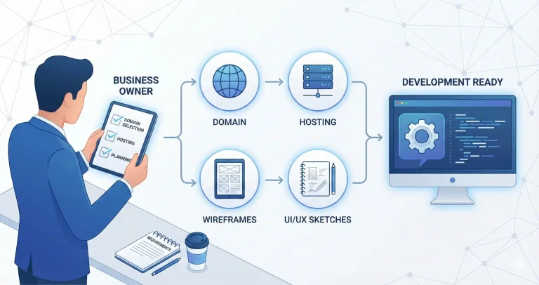 همه چیز درباره پیش نیازها و فرایند اجرا قبل از سفارش طراحی سایت